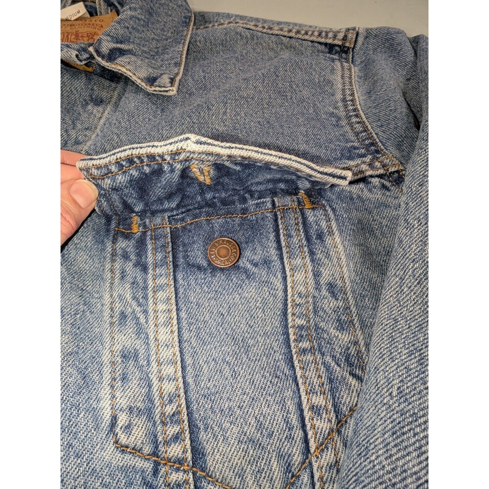 Vintage Levis 70507-0389 Denim Jean Jacket   - Size Medium - Picture 4 of 12